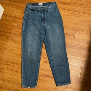Madewell Mom Jeans size 28